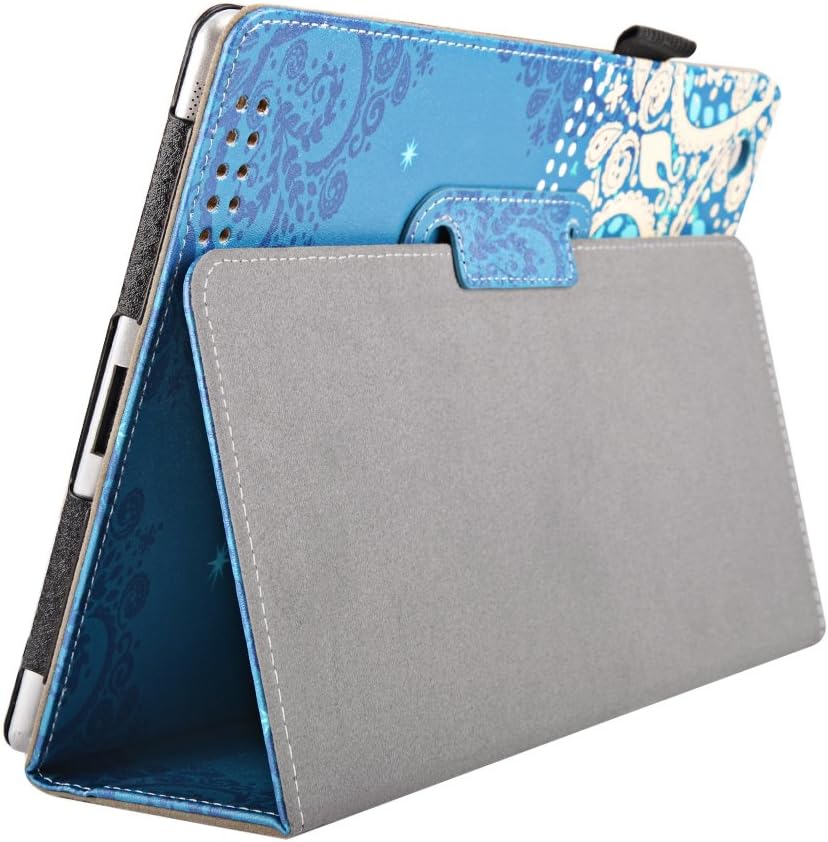 iPad 2/3/4 Case – UrSpeedtekLive Premium PU Leather Folio Stand Smart Case Cover w/Auto Wake/Sleep for Apple iPad 2, iPad 3 & iPad 4th Generation with Retina Display,Flower
