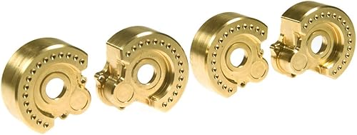 Miniatura 4 de MOHERO - Pack de 4 pesos de latón para rueda interna de 110 RC Traxxas TRX-4, #A