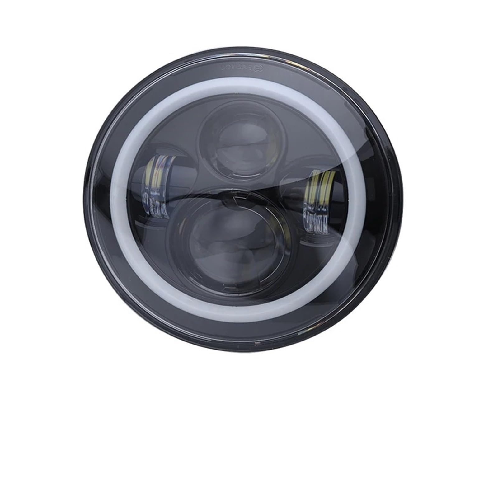 Phares pour Lada 4x4 pour Urbain pour Niva 7 "Phare LED Voiture 7 Pouces H4 Phares LED Angel Eyes Phare(1pcs A)