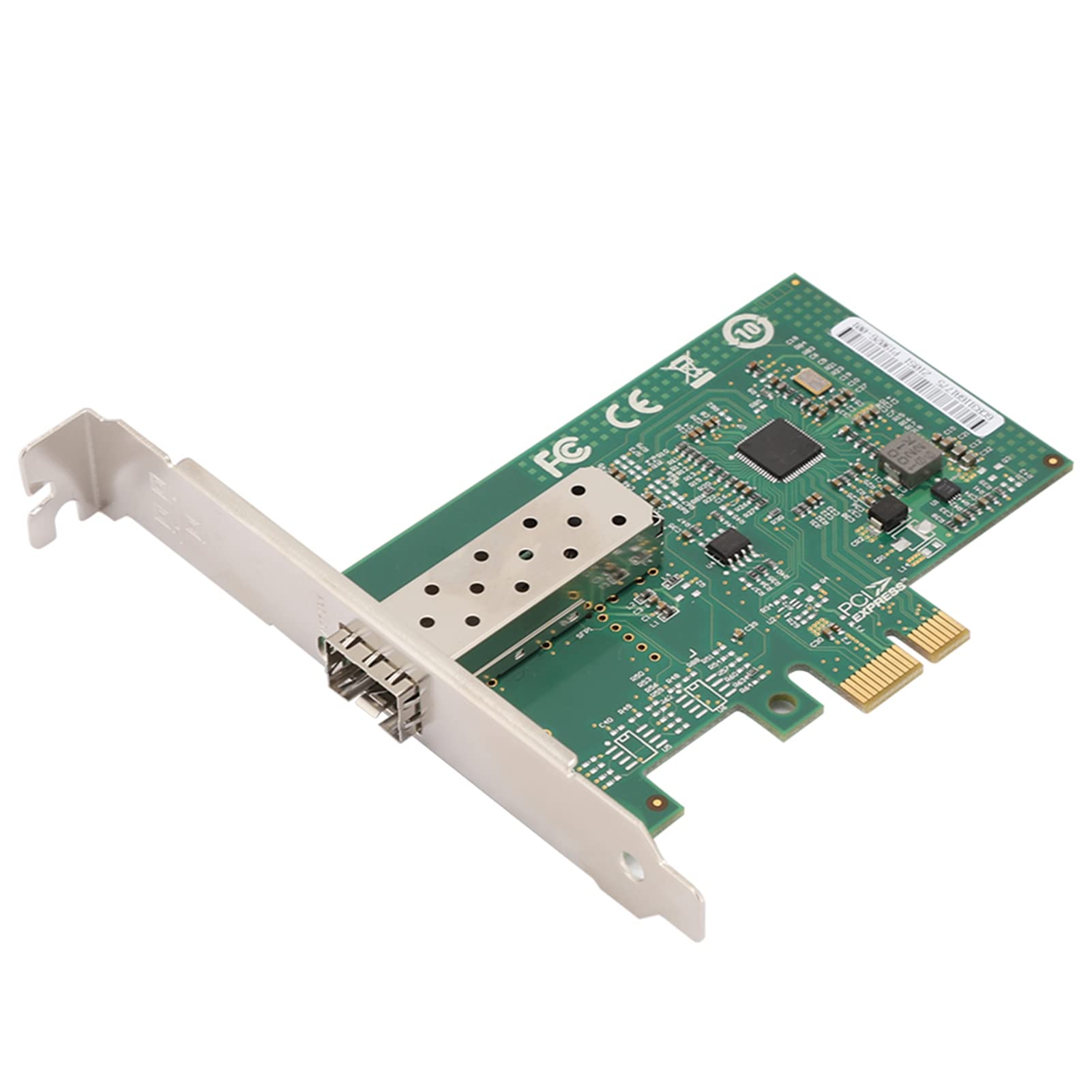 Bewinner Carte Réseau 10/100/1000bps, Carte Réseau Ethernet Gigabit Fibre Optique, PCI-Express 2.1, Adaptateur Réseau Gigabit Ethernet, Carte Réseau Fil Serveur/Bureau Général
