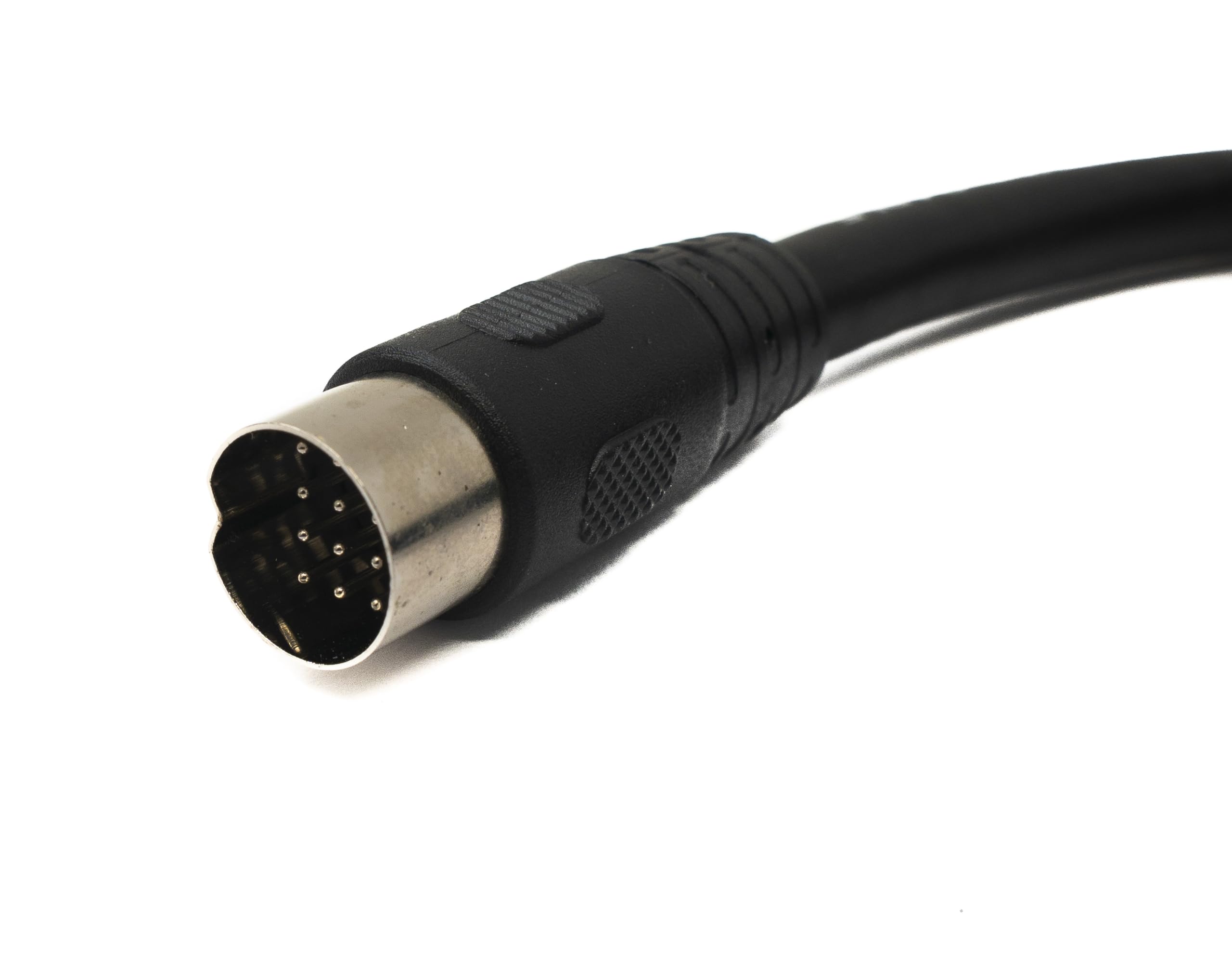 System-S S-Video Câble 150 cm DIN 13 broches mâle vers mâle Noir