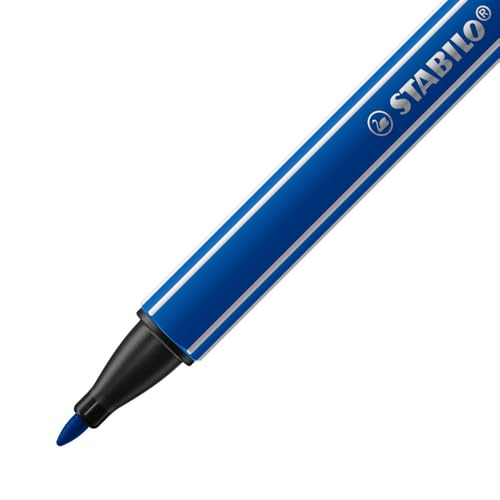 Image of STABILO Fineliner pointMax - Pack of 4 - Ultramarine, Black, Carmine, Green