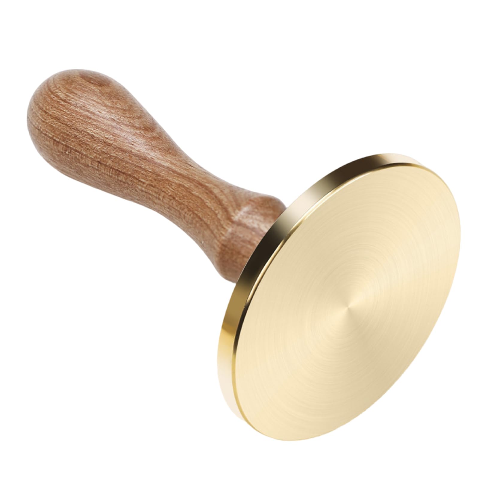 Limtula Unfinished Seal Stamp Head with Wood Handle for Seal Envelope Card Flower Heart Round Square Handcraft Enthusiast