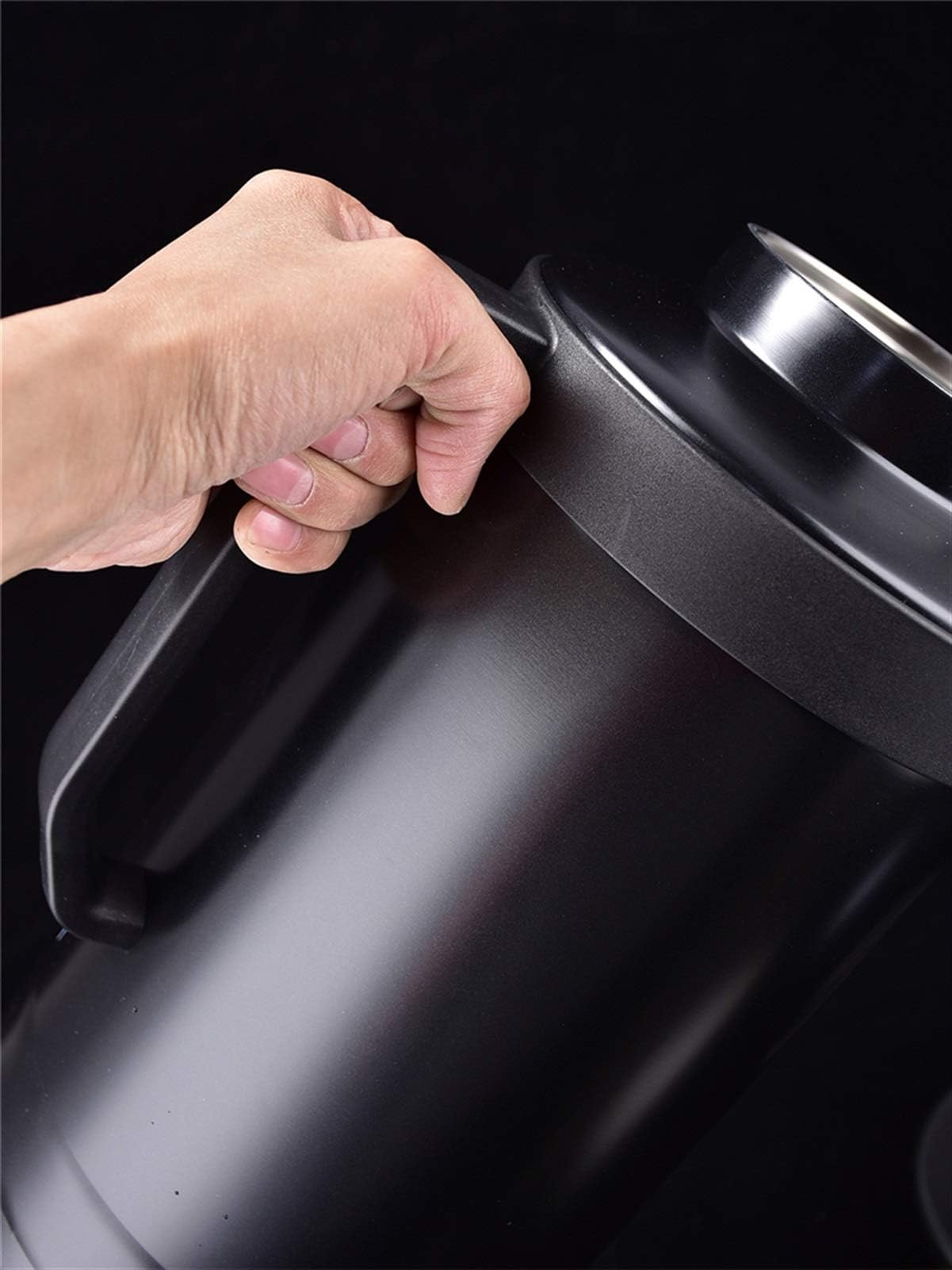 6L Trockeneiskübel, Trockeneis-Thermoskanne Mit Großer Kapazität, Trockeneis-Aufbewahrungseimer, Catering-Eiskübel, Essbarer Trockeneis-Aufbewahrungstank, Edelstahleimer,001,6L
