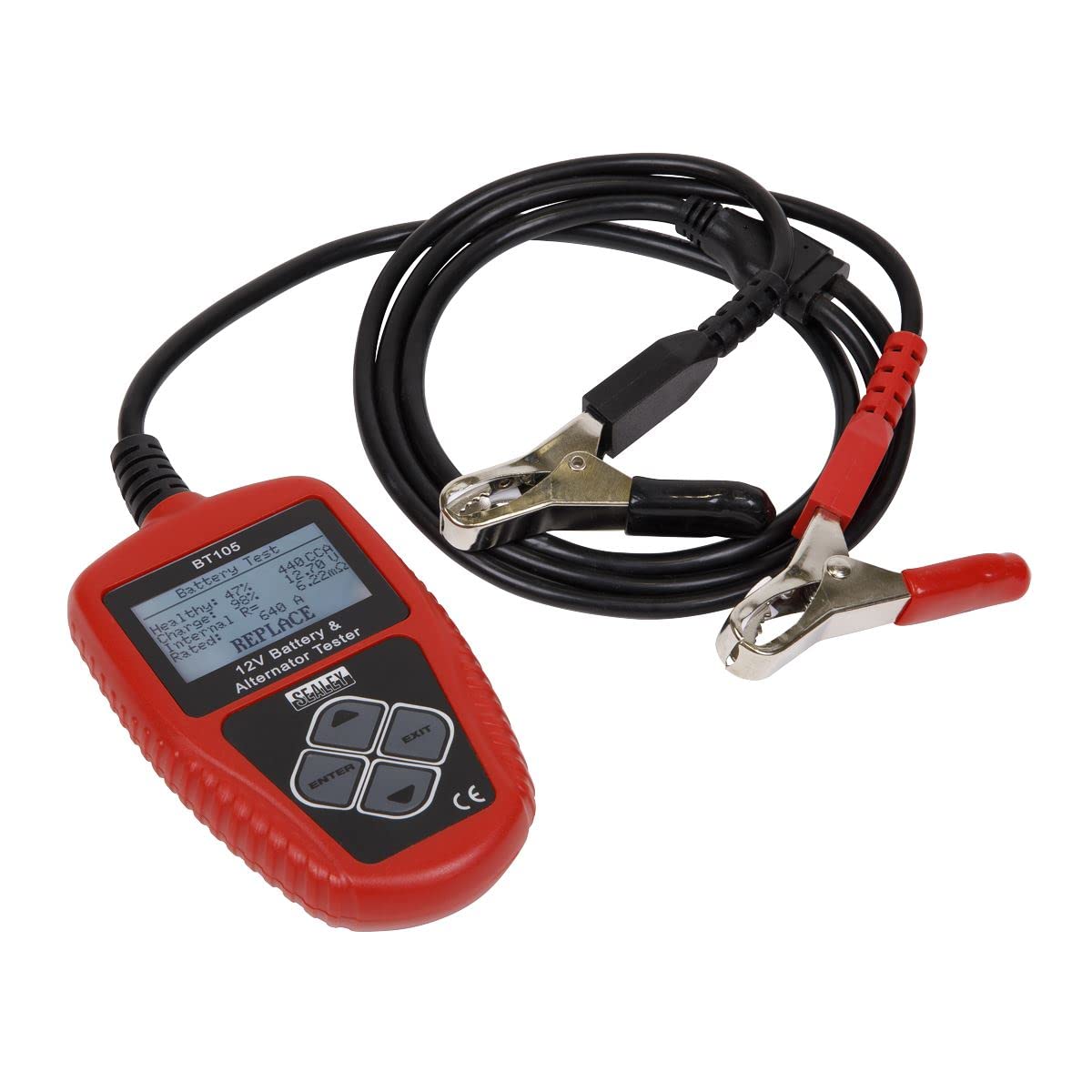 Sealey BT105 cyfrowy tester baterii i alternatora 12 V