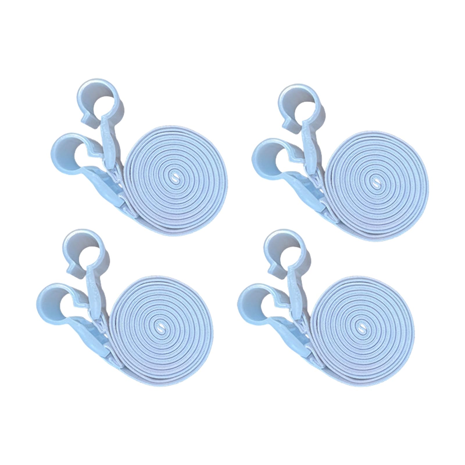 Kalttoy White Mosquitoes Netting Clip For Homes And Outdoor Setting Offering Peaceful Sleep Bed Canopy Clip