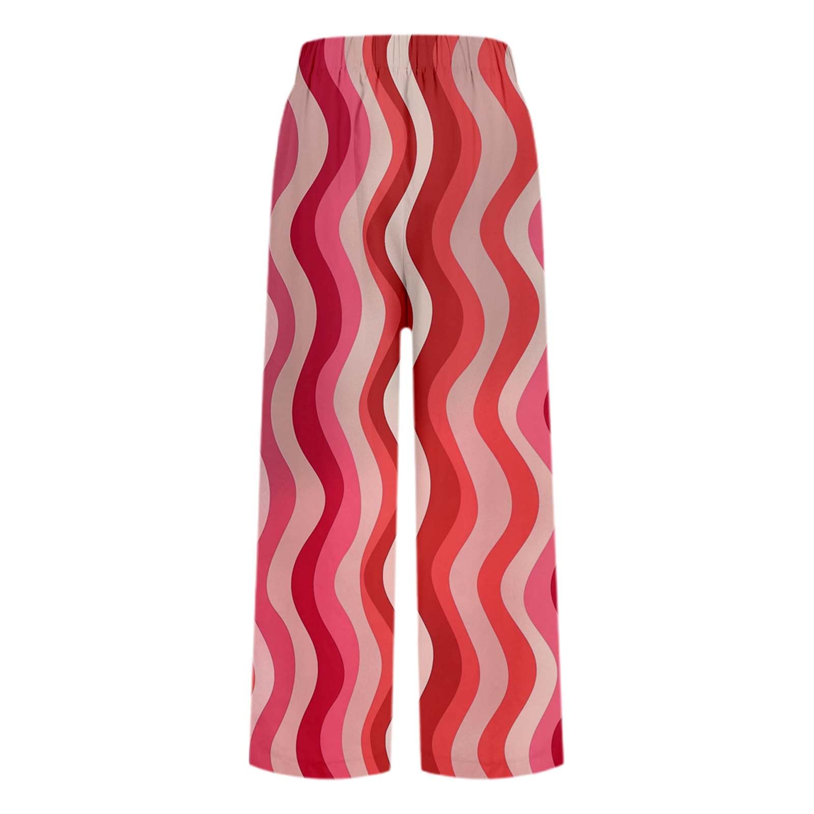 Lässige Damen Sommerhose mit modischem Print für Bequeme Freizeitaktivitäten entspannte Alltagstage