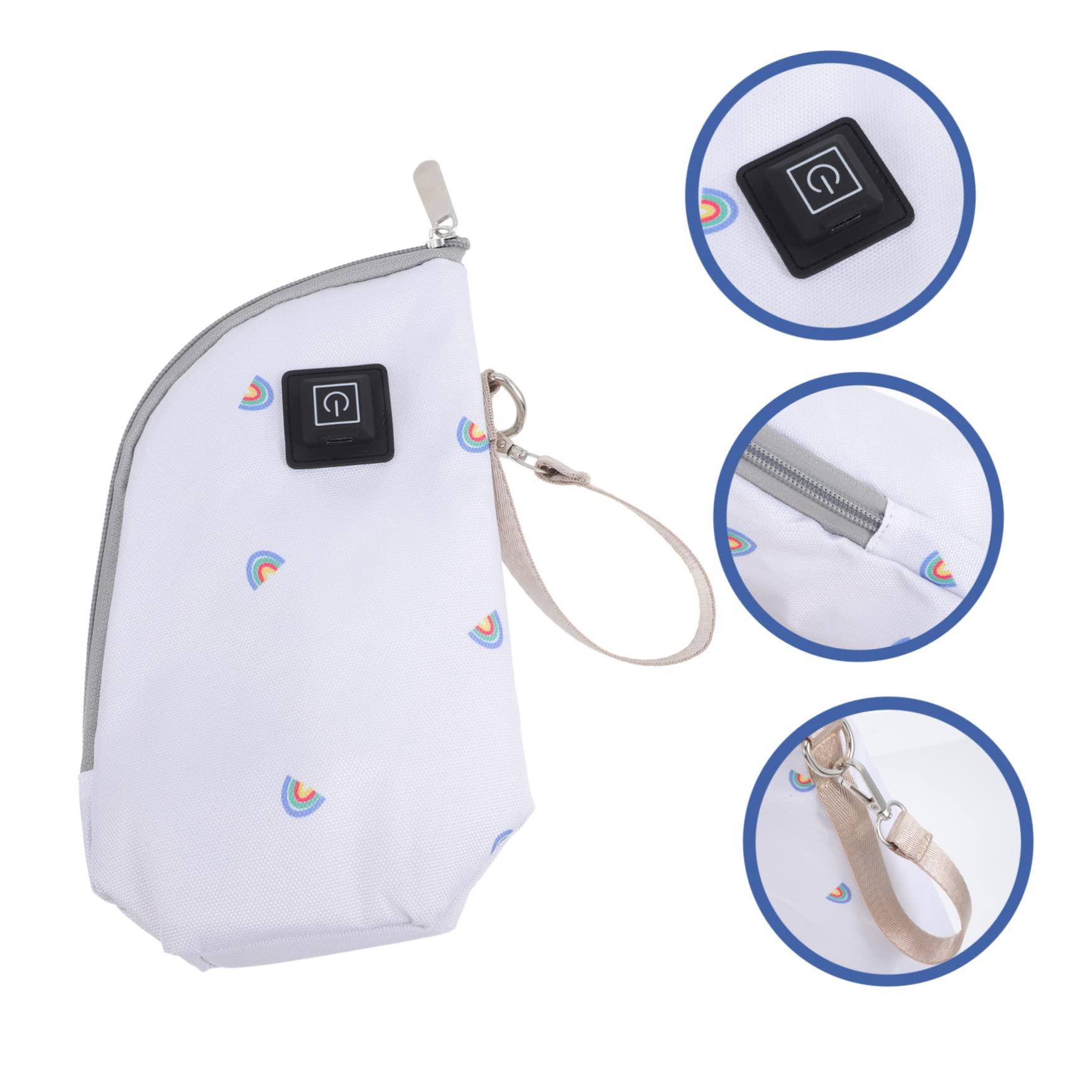 TOYANDONA 2piezas Calentador De Biberones Portátil Usb Bolsa Aislante Para Leche Materna Automático De Temperatura Para Viajes y Uso Coche
