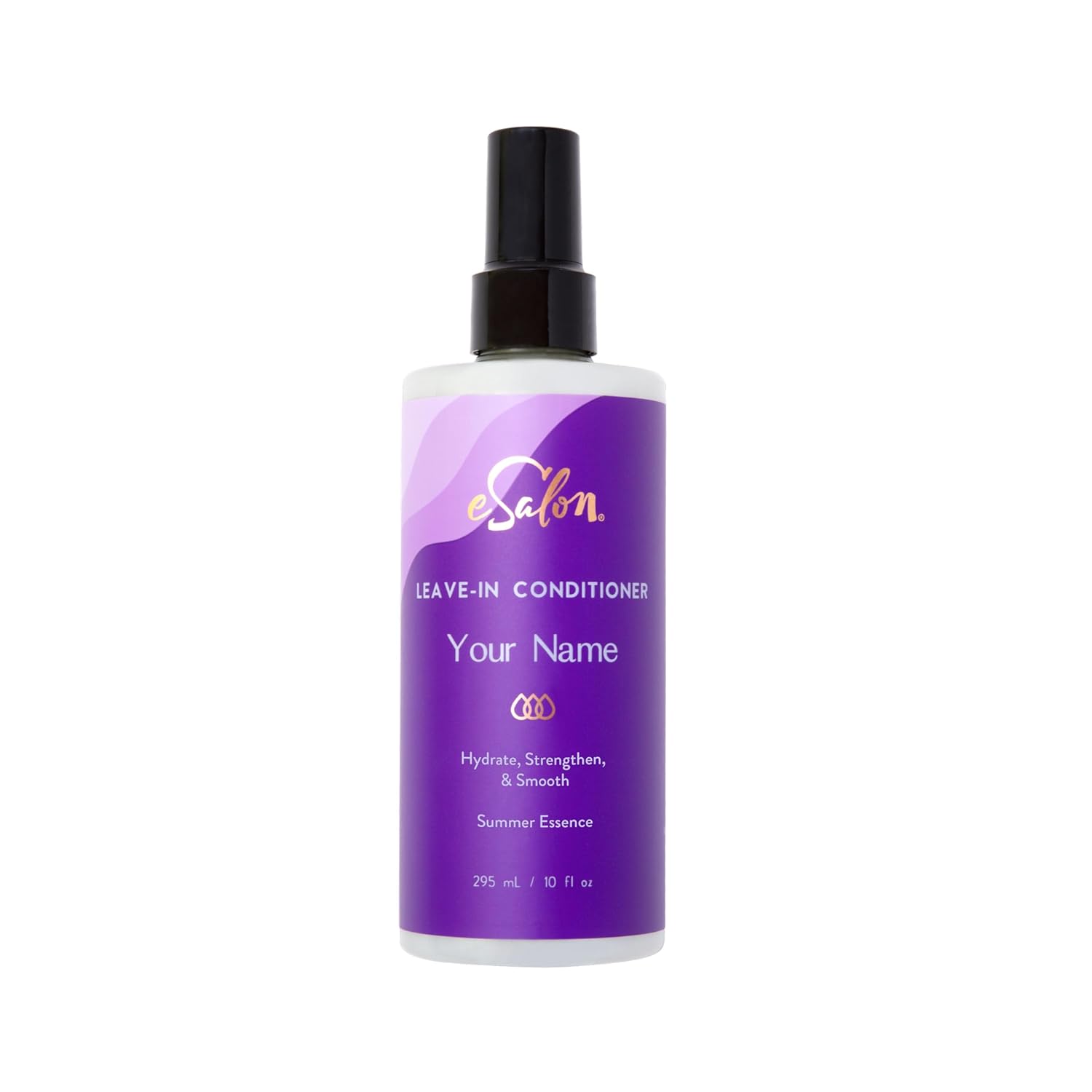 eSalon Spray acondicionador sin enjuague personalizable, 10 fl oz