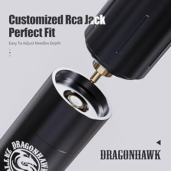 Amazon.com: Dragonhawk Wireless Complete Tattoo Kit Pro