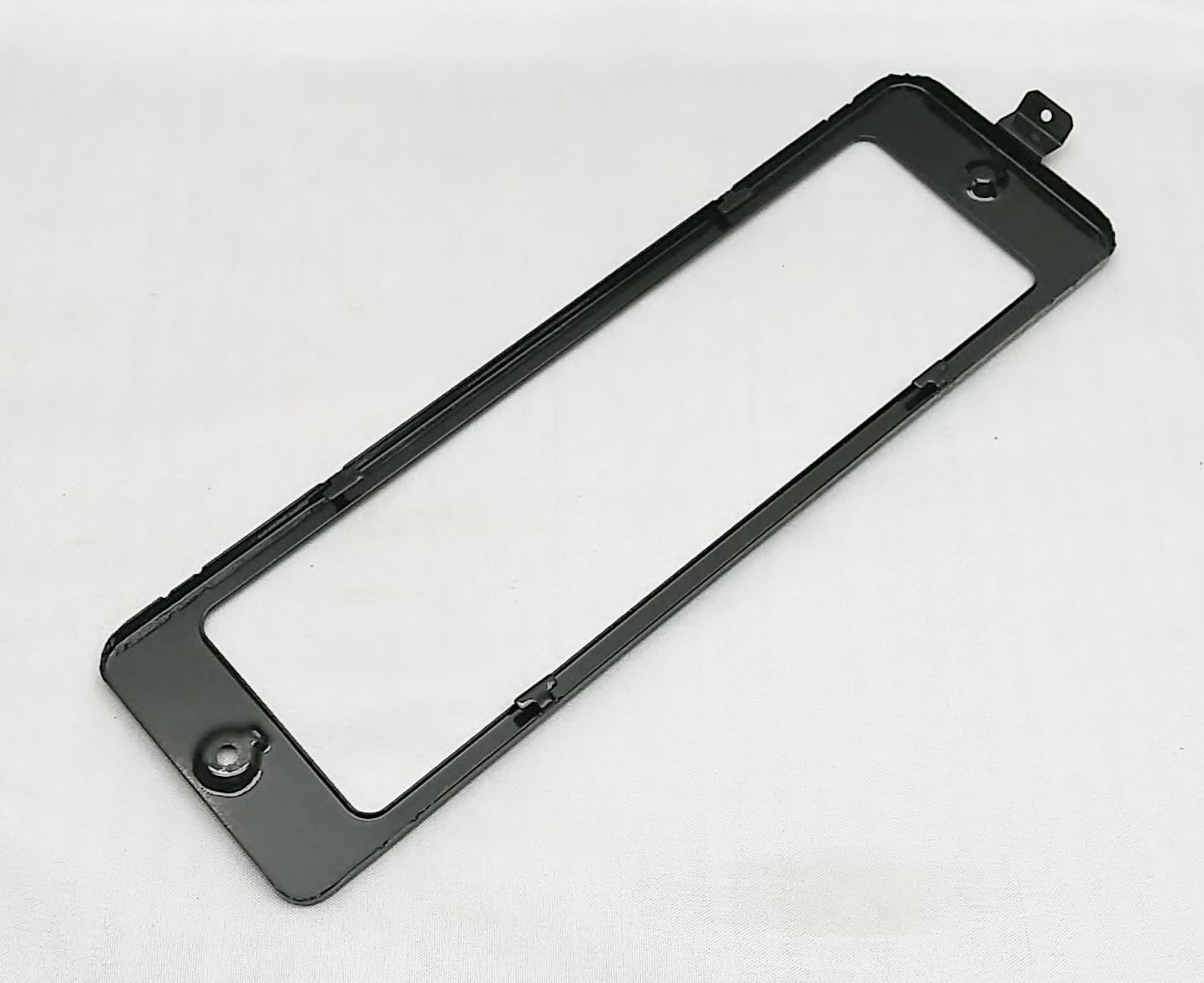 WB06X10874 Microwave Oven Lamp Cover Frame - New - 10" x 2 7/8" - Genuine OEM - Metal Frame Only - R7-G5R - EA260129