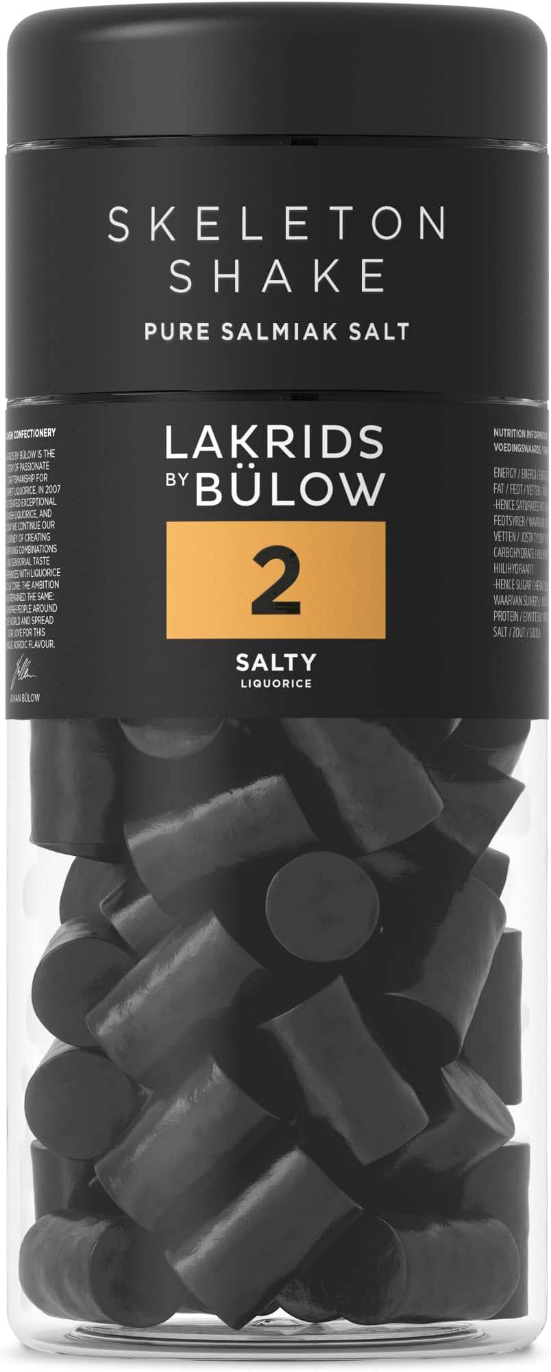 Lakrids by Bülow 2 Salty Horror - Skeleton Shake 400g