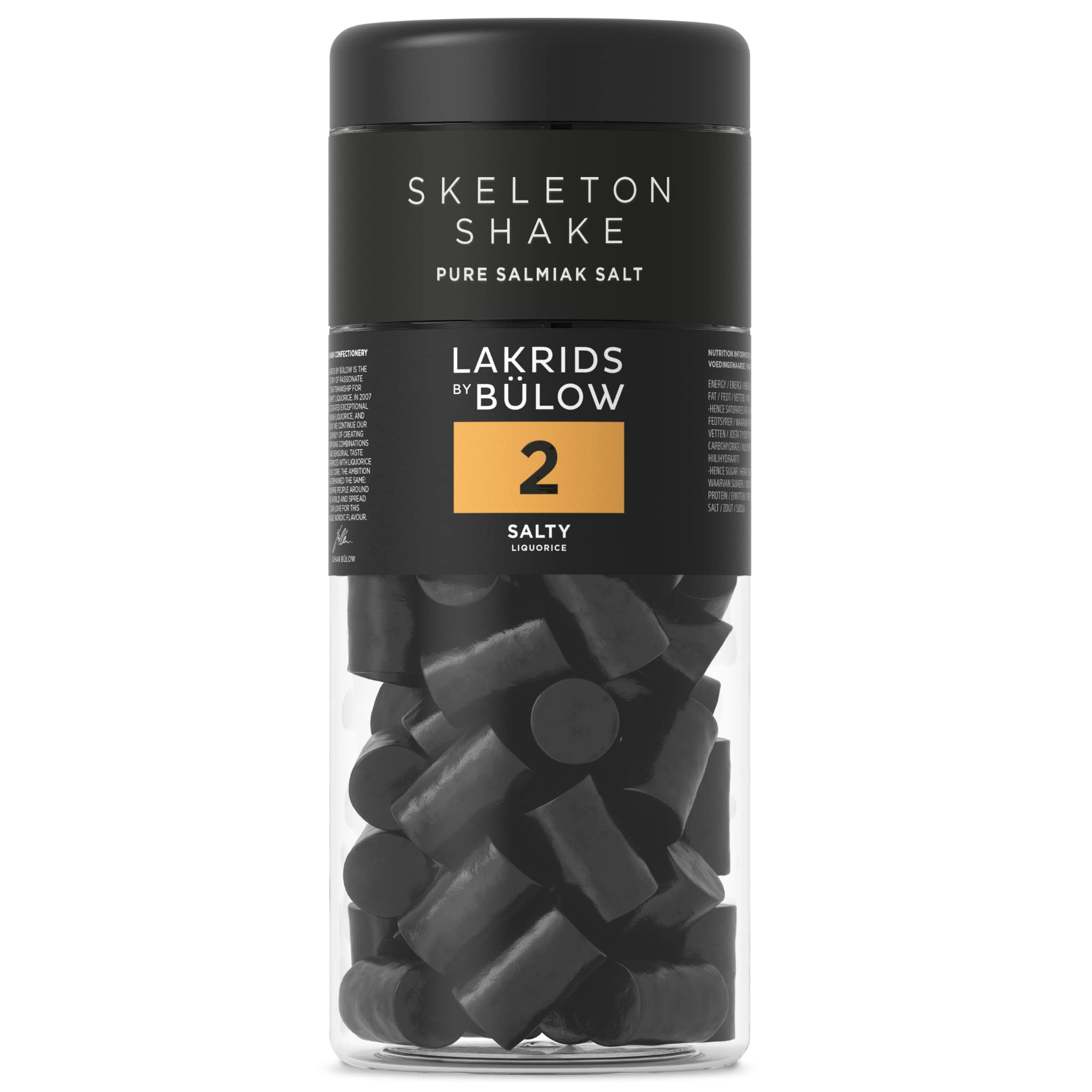 Lakrids by Bülow 2 Salty Horror - Skeleton Shake 400g