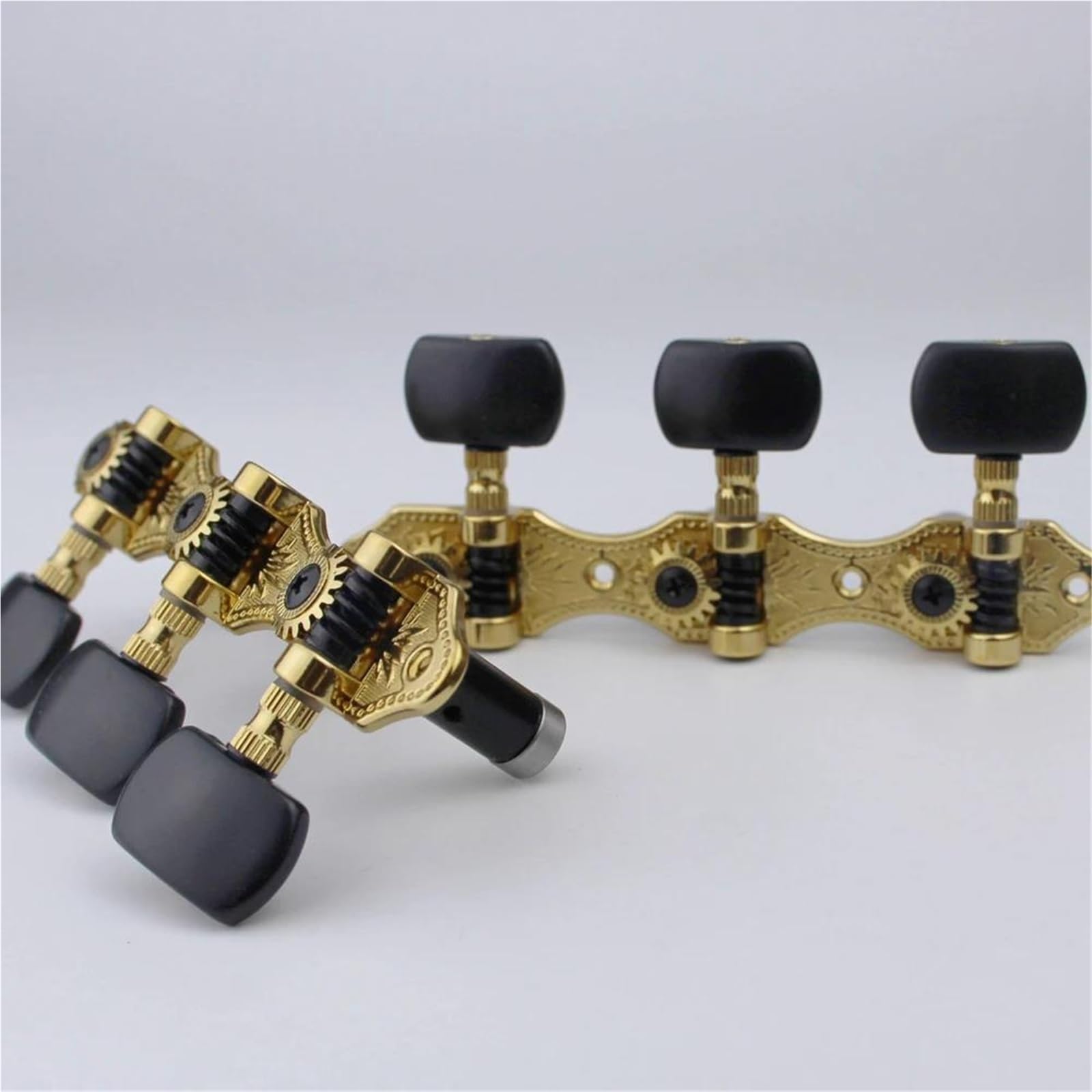 Juego De Clavijas Afinación Metal Para Guitarras Folk/clásicas Clavijas Afinación Universales Guitarra | Clavijas de afinación de guitarra