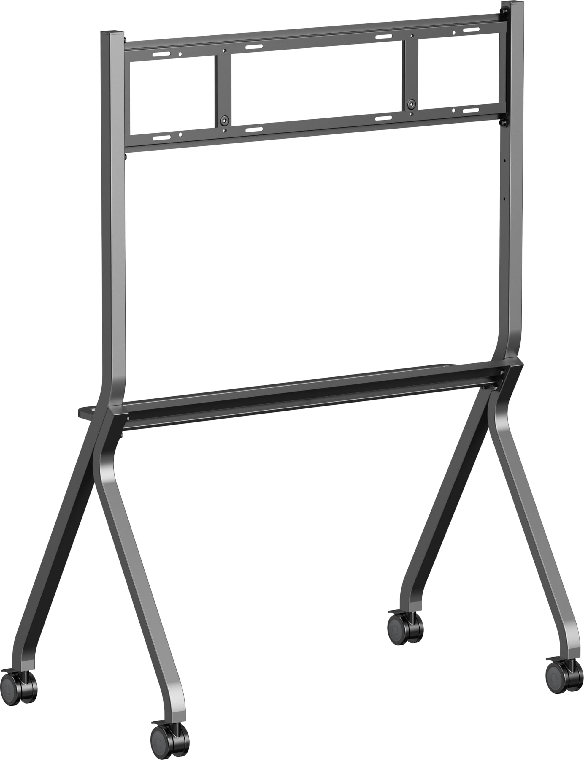 iiyama MD-CART02-S1 Mobiler Rollwagen mit Zubehörfach für (interaktive) Großformatdisplays bis 86"