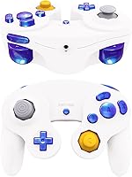 Vista 19 de eXtremeRate Reparación de oro cromado ABXY D-pad Z L R teclas para Nintendo Gamecube Controller, juego completo de botones de repuesto DIY palancas