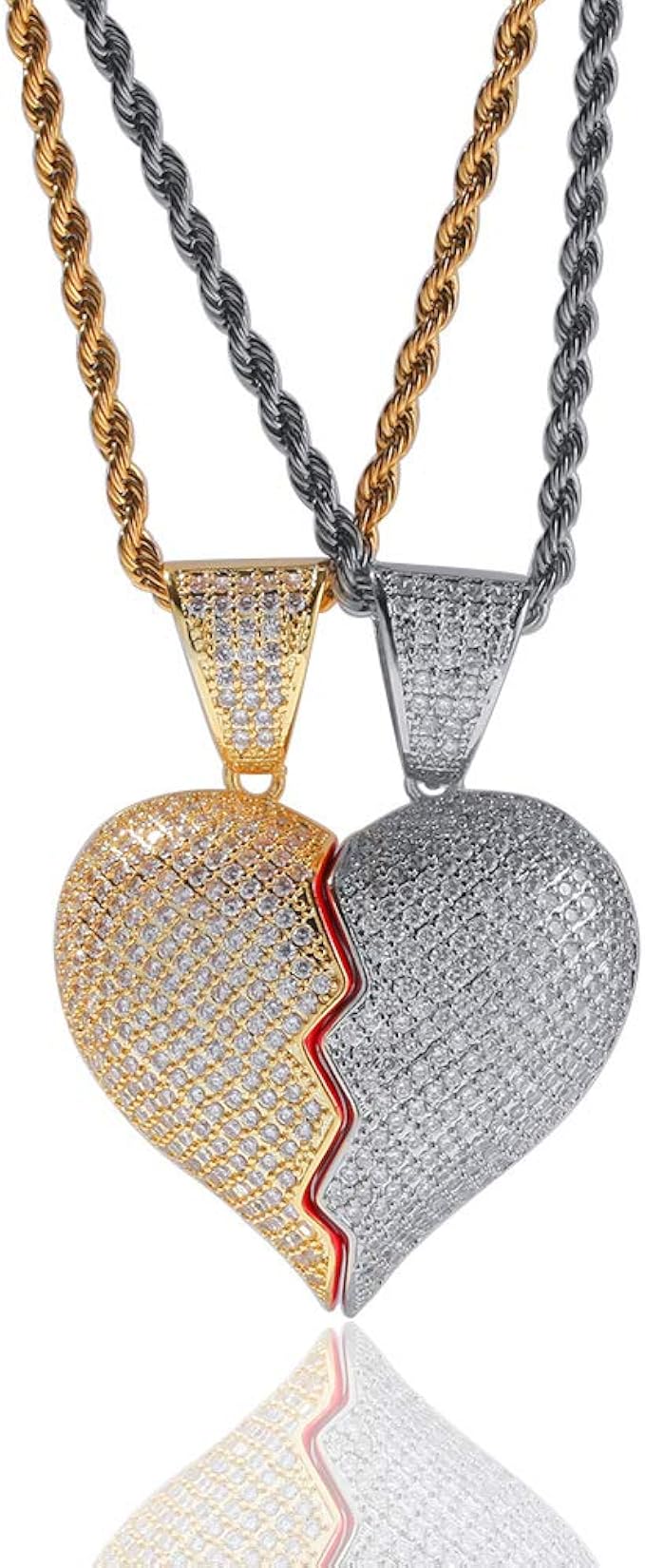 Vinarier Broken Heart Diamond Pendant 