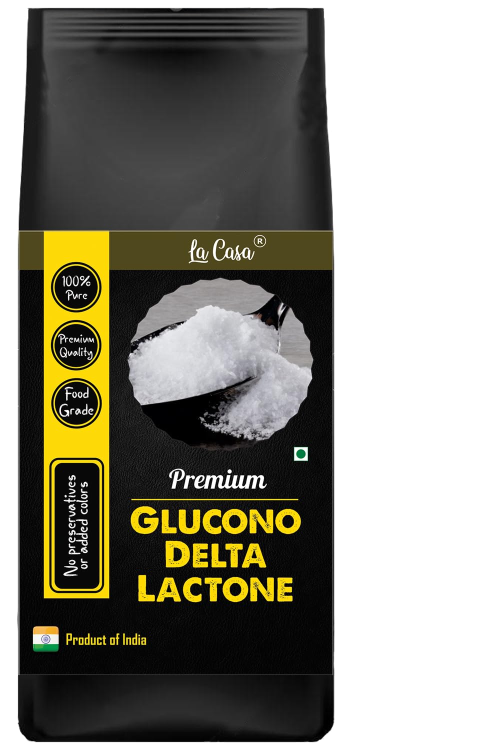 La Casa Premium Glucono Delta Lactone (GDL) | Tofu Coagulant | Leavening & Pickling Agent | Best Vegan Paneer Alternative | Product of India | 300g |-picture-20