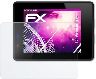 atFoliX Plastic Glass Protective Film compatible with Apeman Trawo Glass Protector, 9H Hybrid-Glass FX Glass Screen Protector of plastic