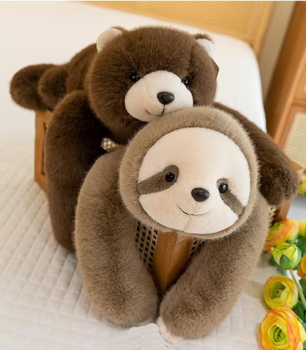 Annco 1lbs Weighted Teddy Bear Plush Toy 8 Inches, Anxiety Stress Relief Soft Toy for Kids Adults Travel & Home Use - Image 2