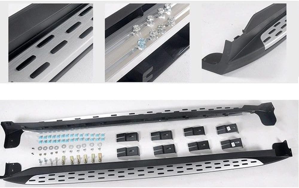 2PCS Aluminum Running Boards Side Step Rail Board Fits for Kia NIRO 2017-2021