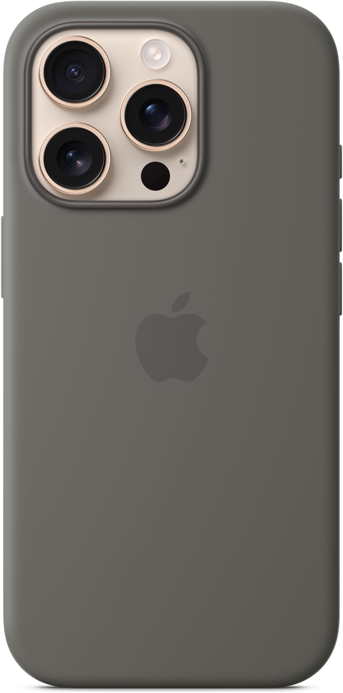 Apple iPhone 16 Pro Silicone Case with MagSafe - Stone Gray ​​​​​​​