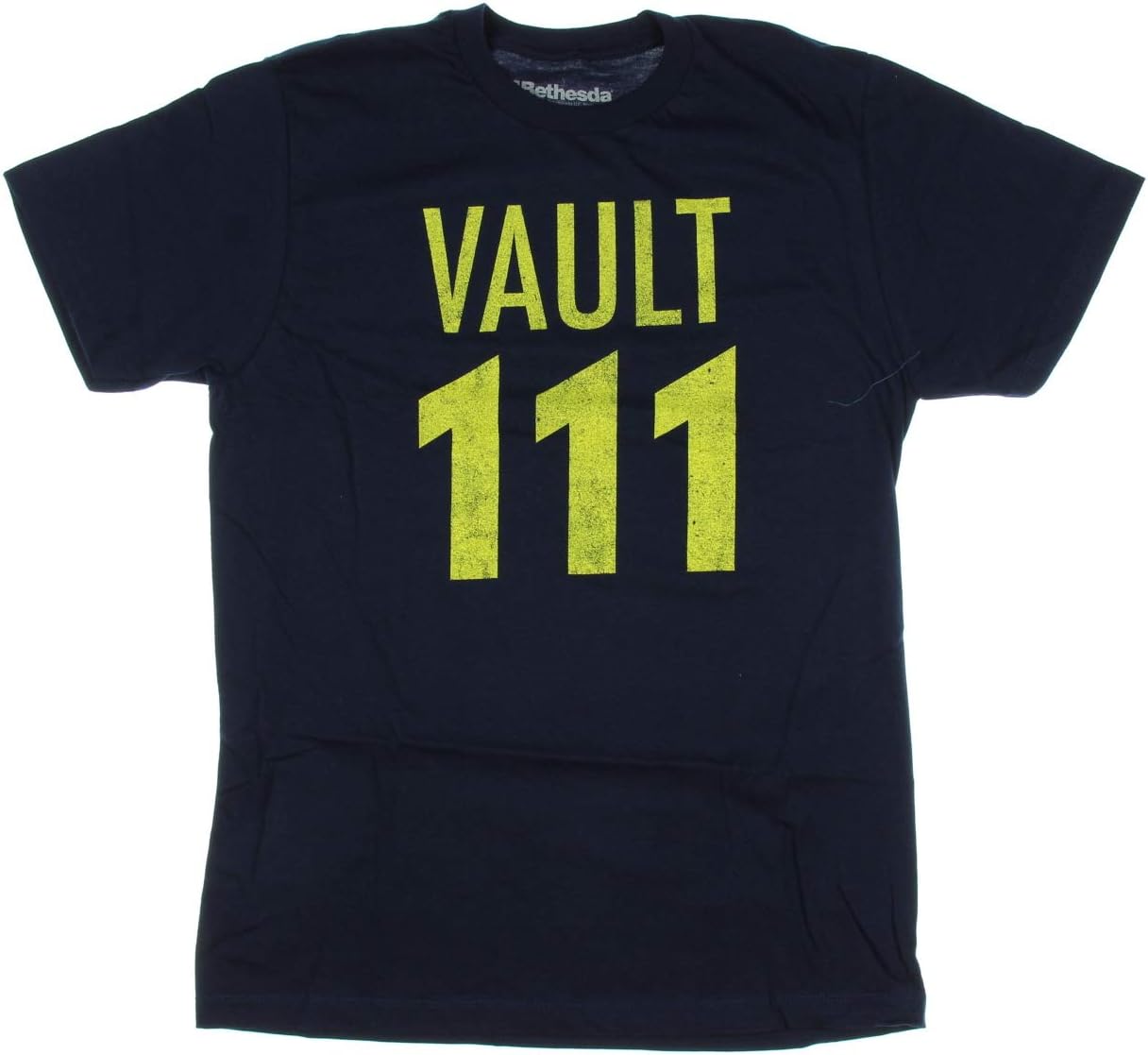 Vault BoyFallout Vault 111 T-Shirt (Medium) Navy Blue