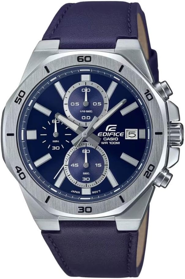 Edifice Men's Watch - EFV-640D-1AVUDF Black Dial