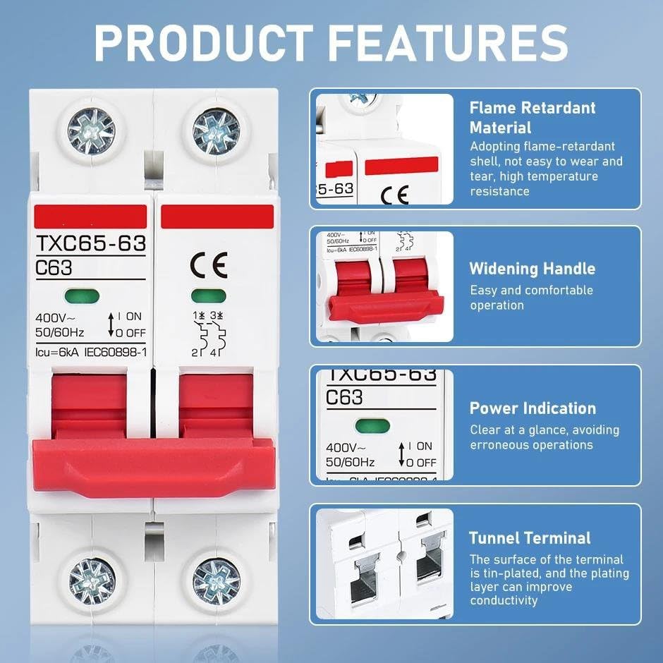 Inverseur double alimentation GYHO8 avec commutation MTS manuelle 1P 240V