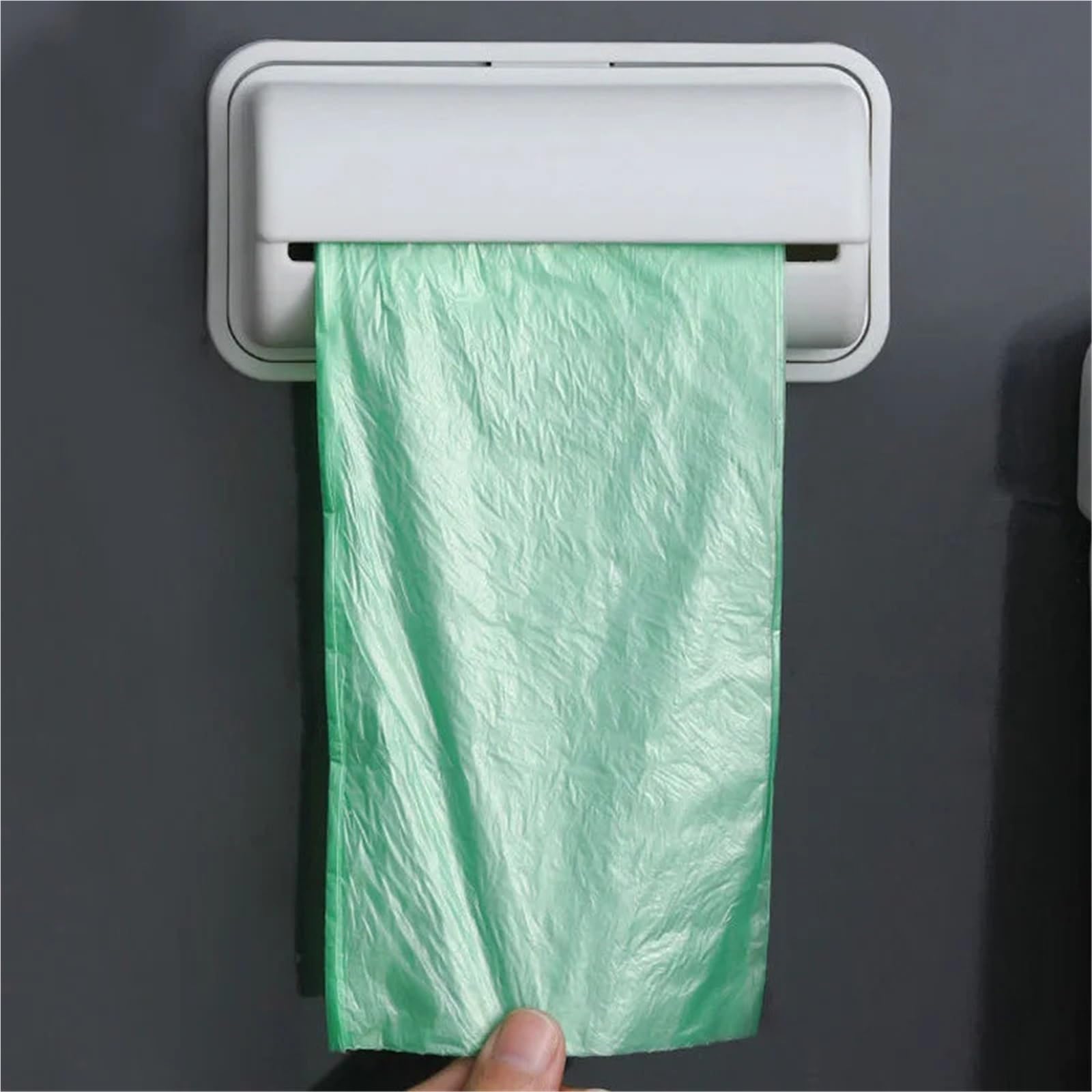 Organizador De Bolsas De Basura Caja de almacenamiento de bolsas de basura, contenedores de almacenamiento, bolsa de plástico for cocina, organizador de bolsas de basura, dispensador de bolsas de basu