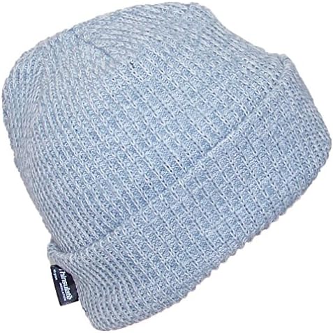 Best Winter Hats 40 Gram Thinsulate Insulated Cuffed Winter Hat (One Size) - Two Tone Gray Apparel
