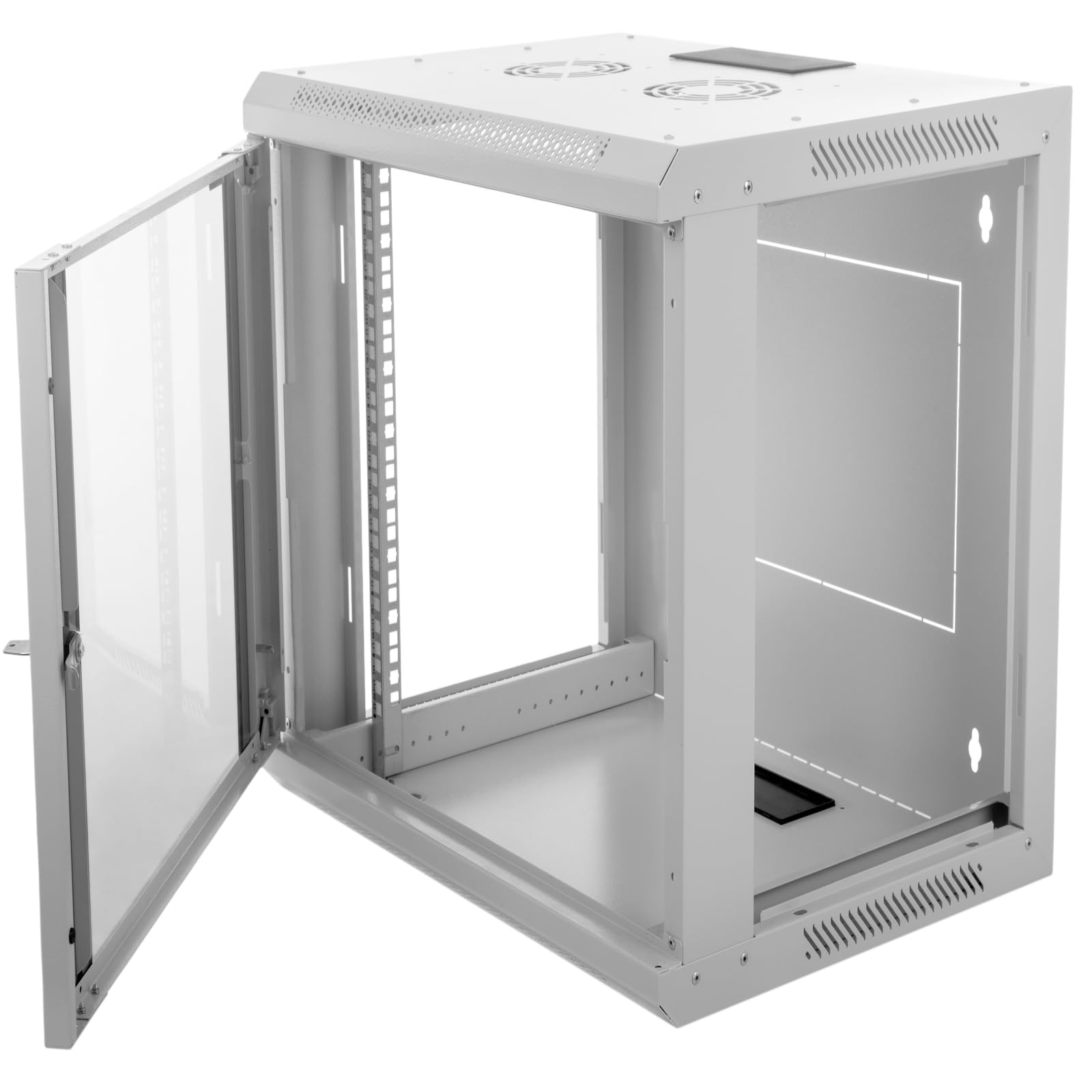 Armadio Rack da Muro 19" 12U 600x450x639mm Parete Bianco SOHORack de RackMatic