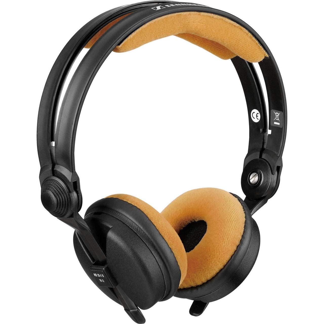 Zomo Kit de Mousses en velours pour Sennheiser Casque HD25 Abricot