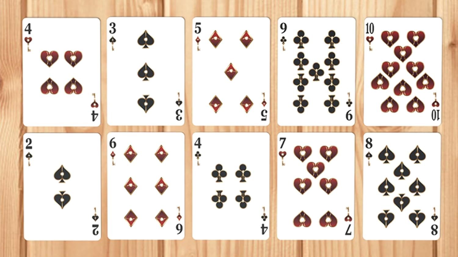 Murphy's Magic Supplies, Inc. Bicycle Luxury Keys Playing Cards