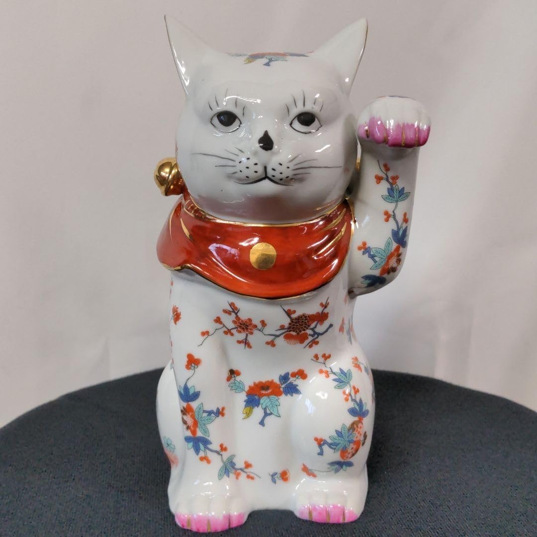Amazon.co.jp: 復刻版 マイセン写し招き猫 中サイズ : ホーム＆キッチン