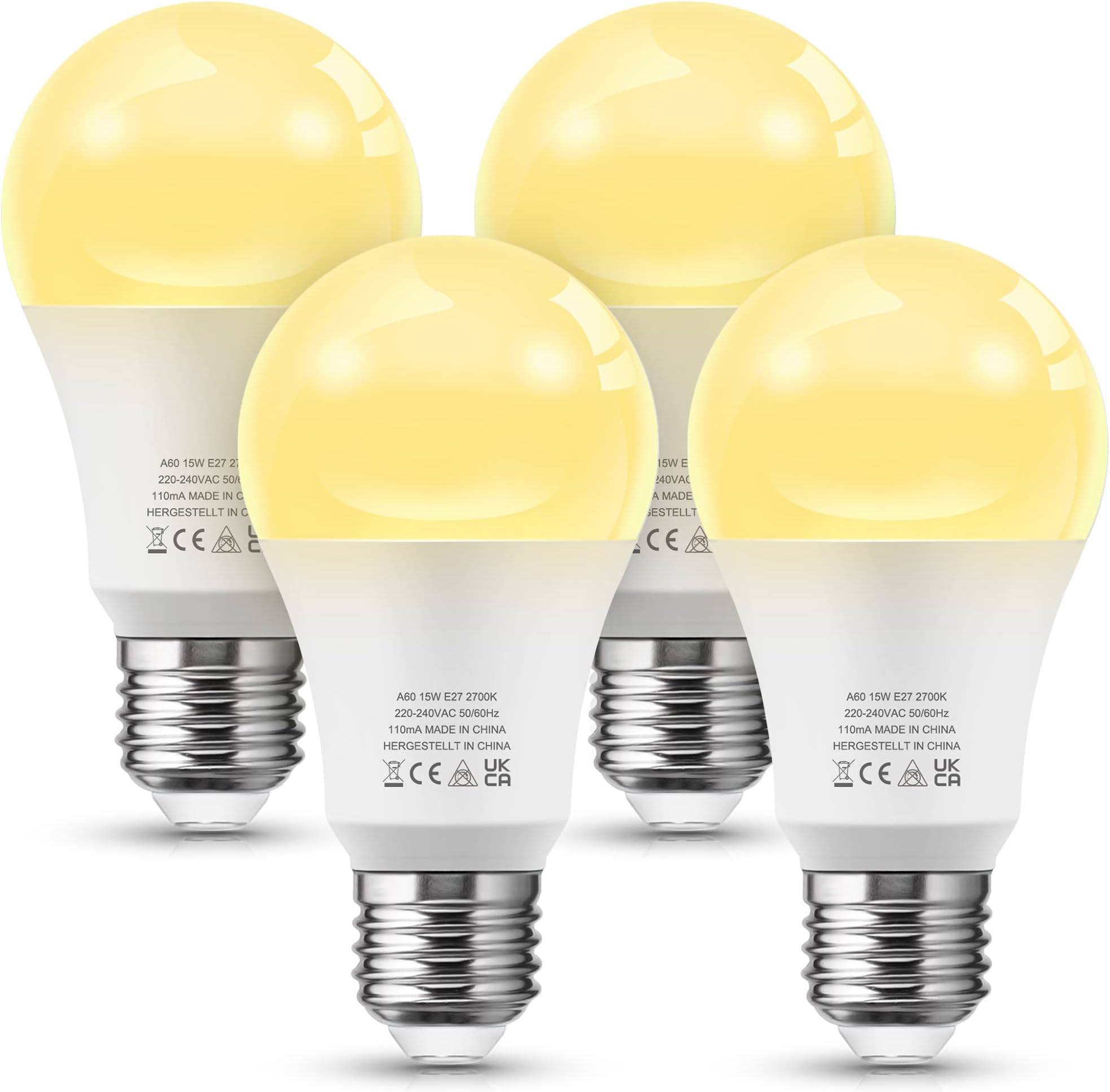 Ampoules LED XXCELL E27 - Équivalent 100W (Lot De 2) - Blanc - Neuves