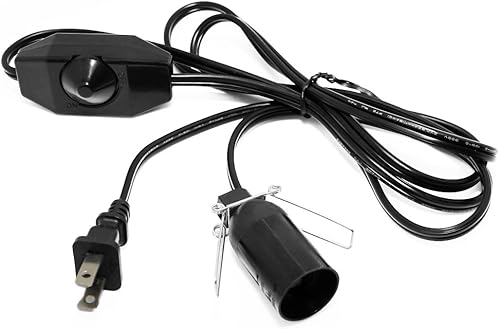 Miniatura 7 de Betus - Cable de lámpara de sal con control de atenuador, cable de alimentación con interruptor de atenuación y clip para todas las lámparas de sal