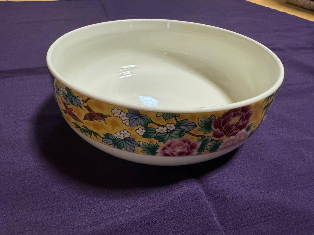 Amazon.co.jp: 有田焼 やまと窯 三ツ組盛鉢 絵変わり 花鳥 菱紋