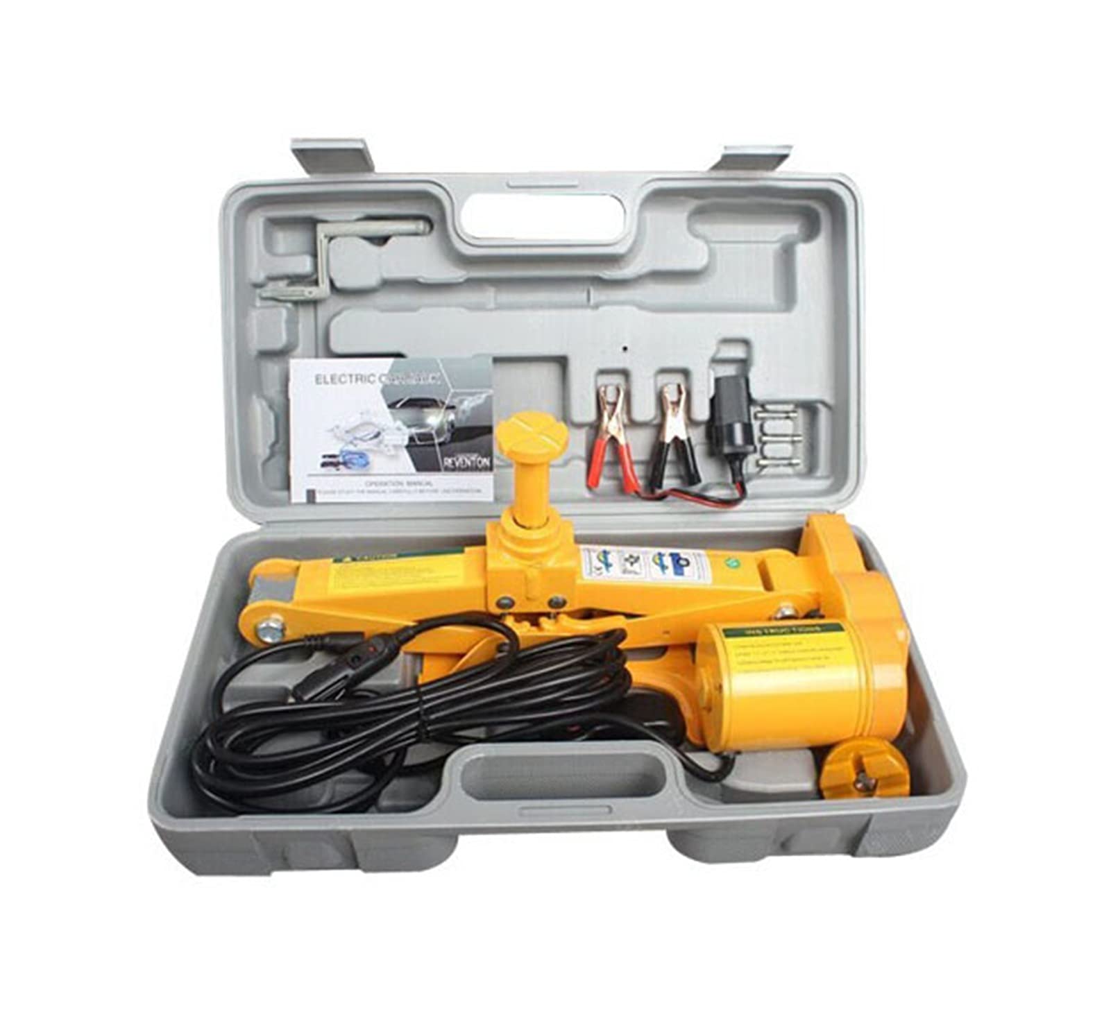 Podnośnik Przyczepy, Nisor Elektryczny gniazdo 4 2cm. Zwiększona wersja samochodowego pojazdu terenowego SUV 12V. Narzędzie do zmiany opony Toolbox