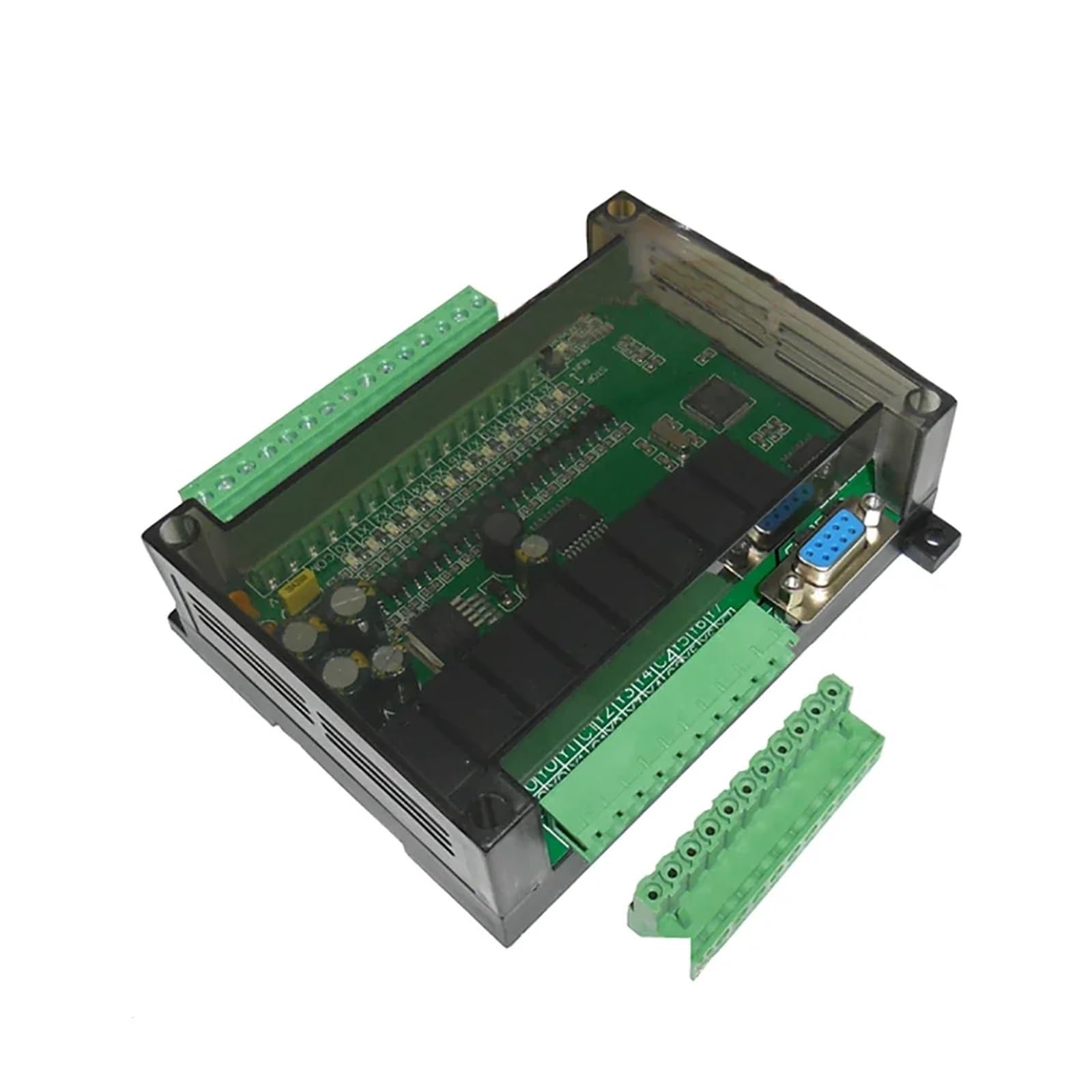 Programowalny sterownik logiczny PLC FX1N-20MR FX1N-20MT PLC do przemysłowego kontrolera płytki sterującej krajowy typ przekaźnika programowalny kontroler lLogic (FX1N-20MR)