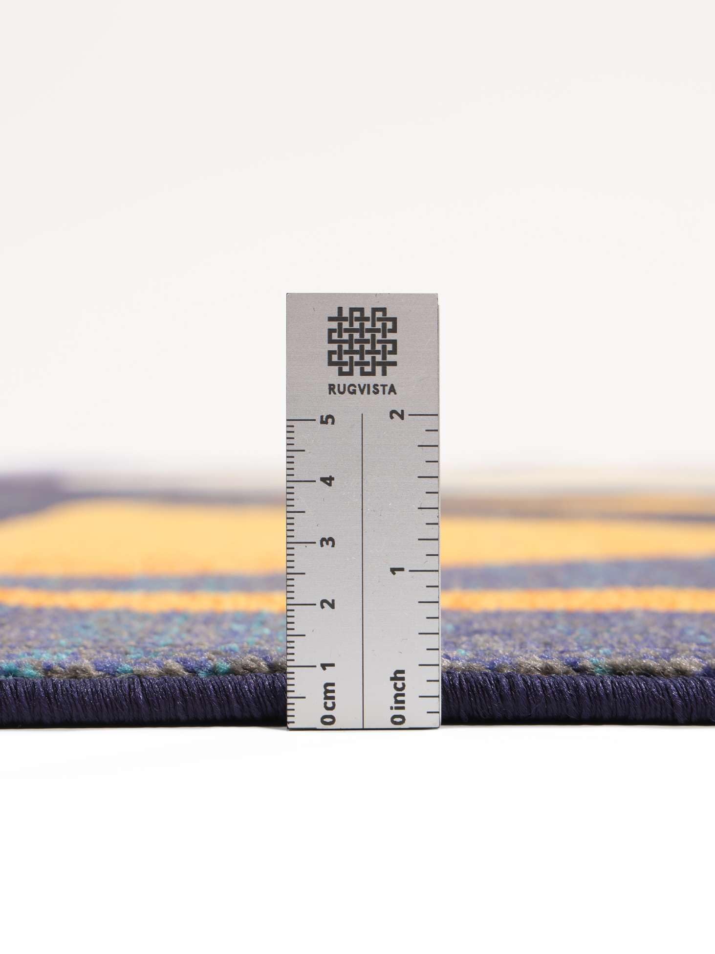 RugVista Halle Tapis, Ø 150 cm, Bleu