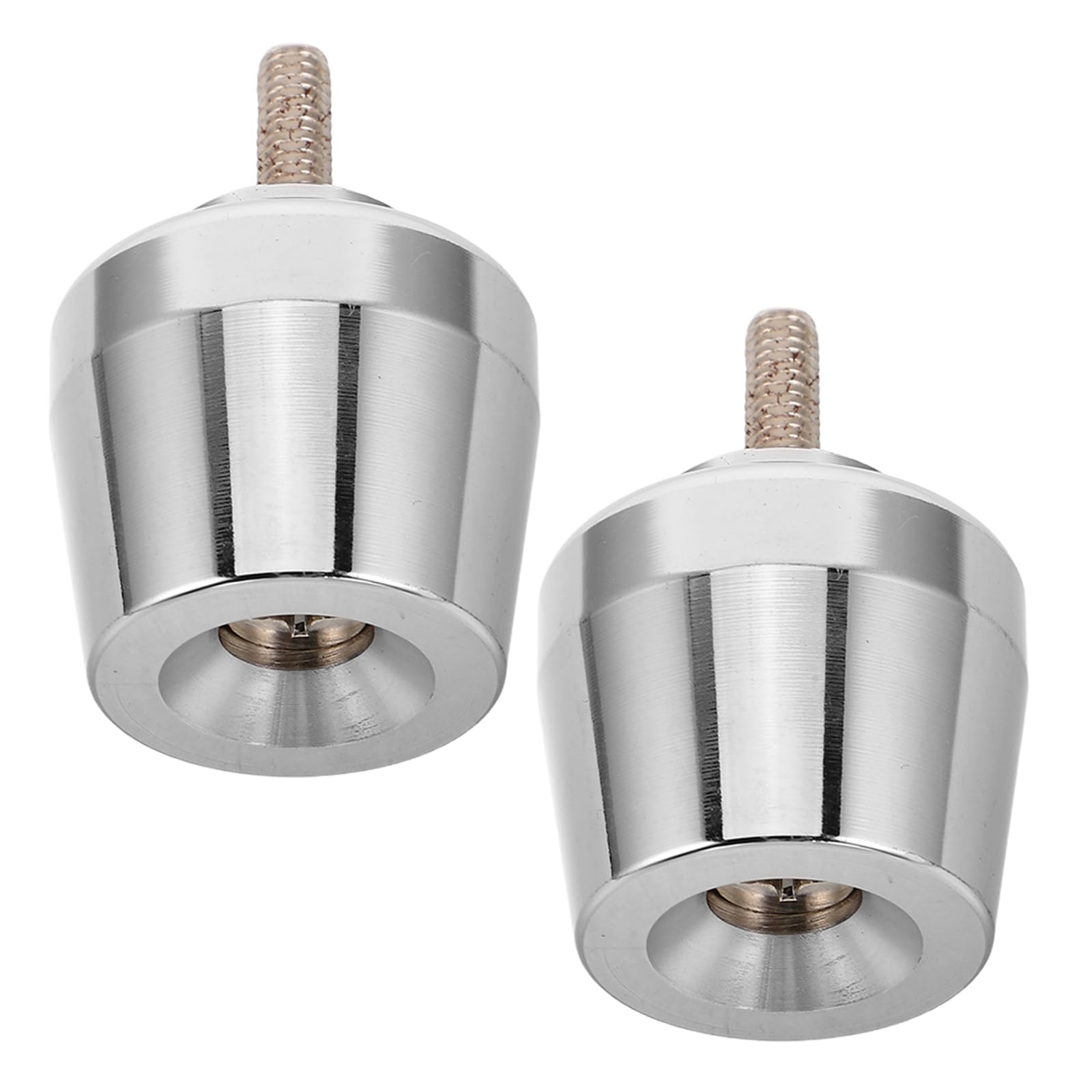 Tapones de extremo de manillar metálicos M6 con diseño antivibración 8