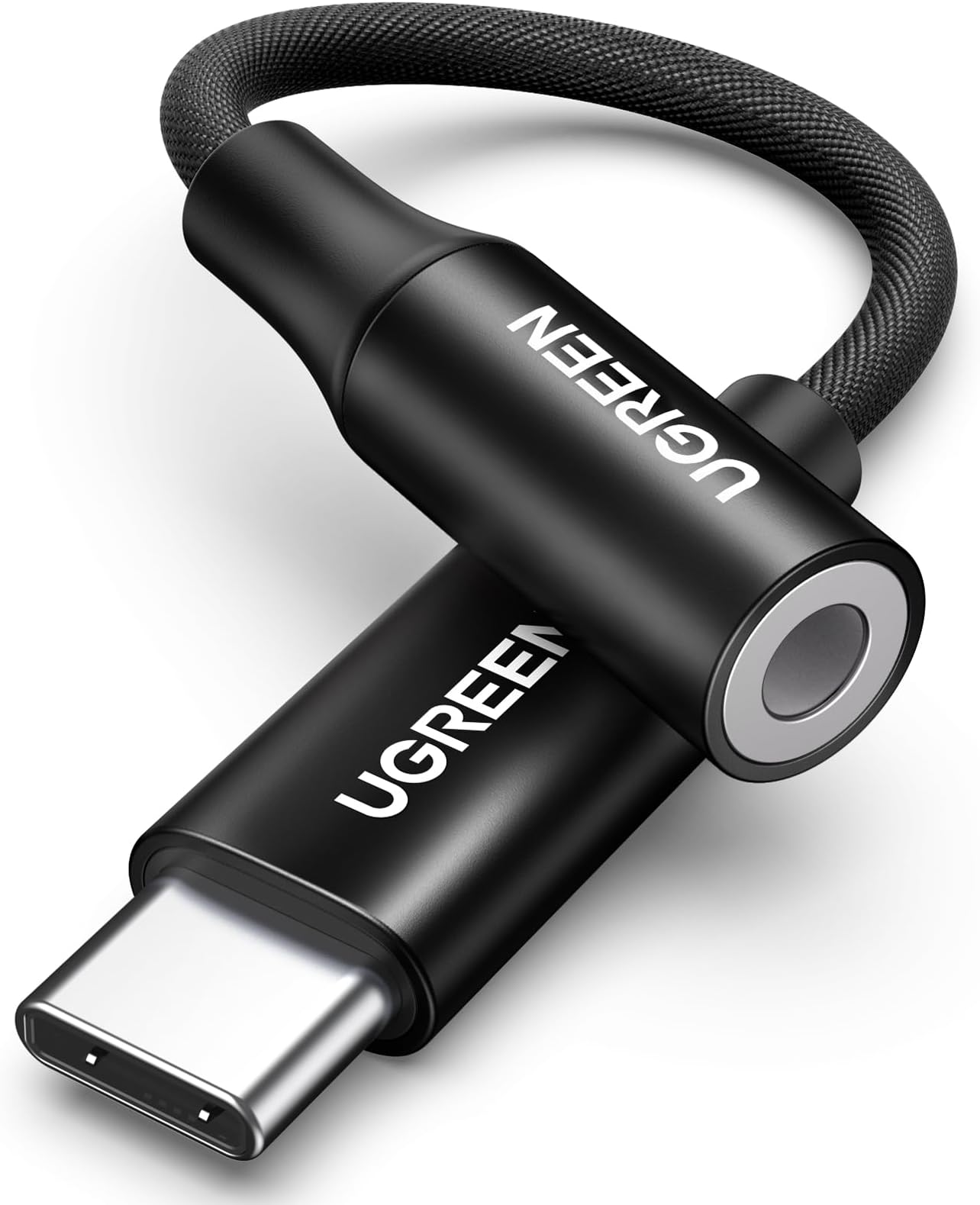 UGREEN USB C to 3.5mm Jack DAC Hi-Fi Stereo Audio Type C Aux Headphone Adapter Compatible with iPhone 17 Pro Max/16/15 Galaxy S25 Ultra S24 S23 A55 A56 2025 iPad Air/Pro/Mini Pixel 10/9 (Black)