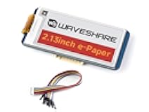 waveshare Four Color 2.13inch E-Ink Display HAT (G), 250x122 Resolution 3.3V/5V Red Yellow Black White E-Paper Display Screen for Raspberry Pi/Jetson Nano/Arduino/STM32, SPI Interface