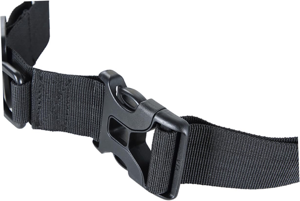 Adjustable Wader Wading Belt Waist Belt Safety Strap Fishing Tackle Accessories Black