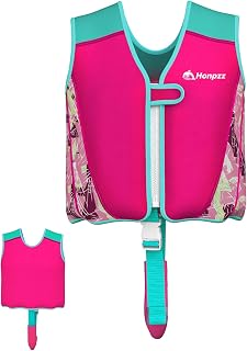 Schwimmweste Kinder,Schwimmweste Kinder 2 Jahre TÜV geprüfte und CE,schwimm Weste Baby ab 1 Jahr mit verstellbarem Auftrieb,Neopren schwimm Weste Kleinkind,Schwimmhilfe mit sicherheitsgurt