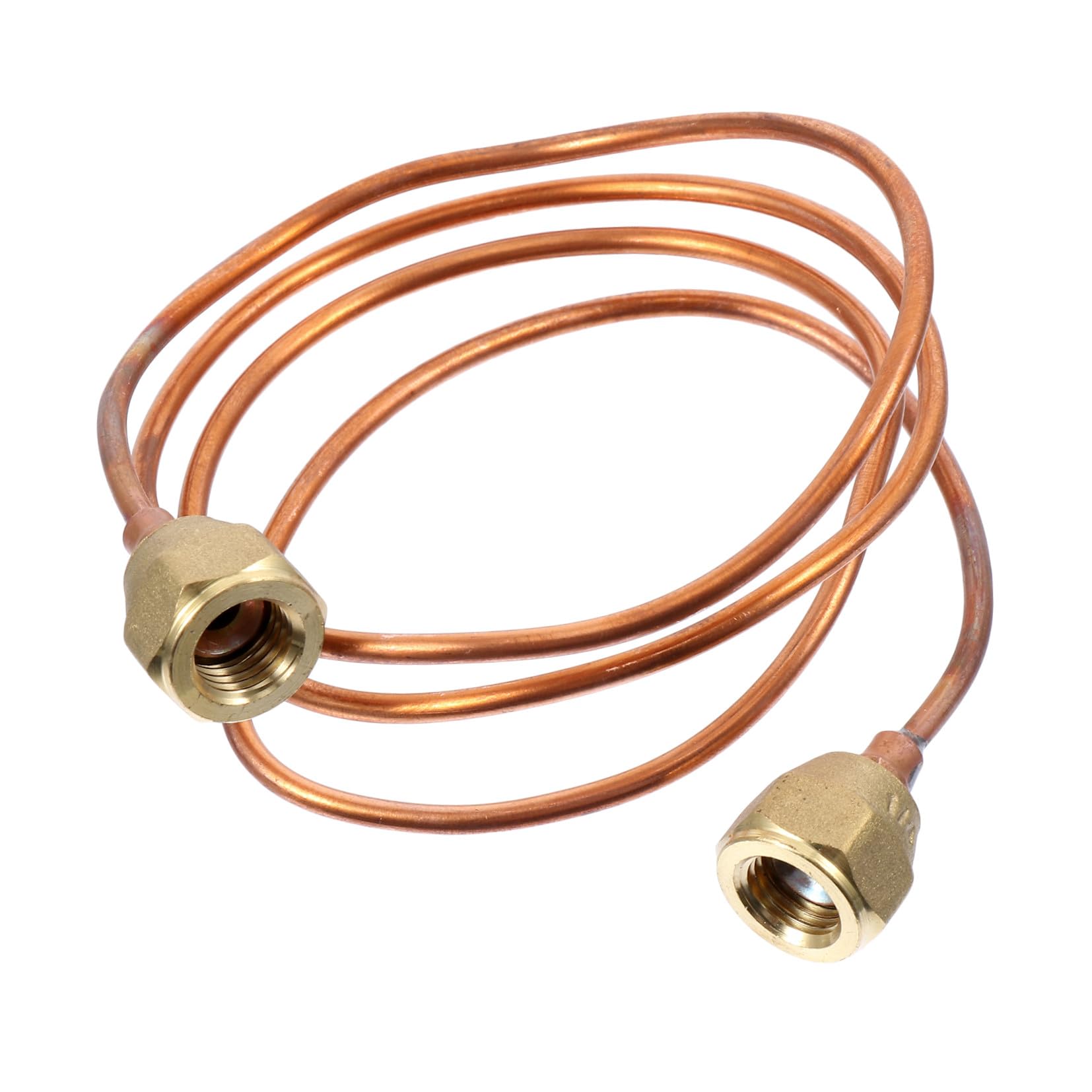 OSALADI Conector Tubo Capilar De Cobre Espiral -900m 90 Cm Para Refrigeración y Mantenimiento De Aire Acondicionado Alta Resistencia a Temperatura y Corrosión