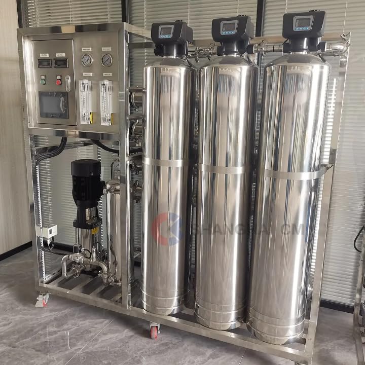1000 LPH Commercial Water Filtration System Stainless Steel Reverse Osmosis System with Digital Control Panel Industrial Grade Water — view 3