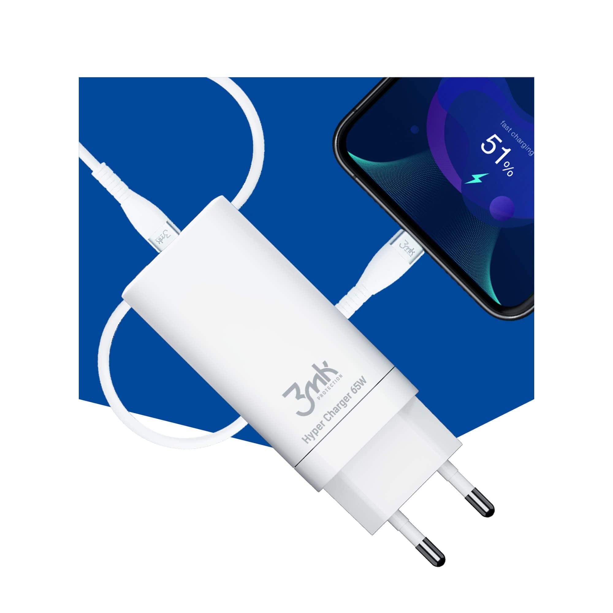 3MK Cargador USB Hyper Charger 65W