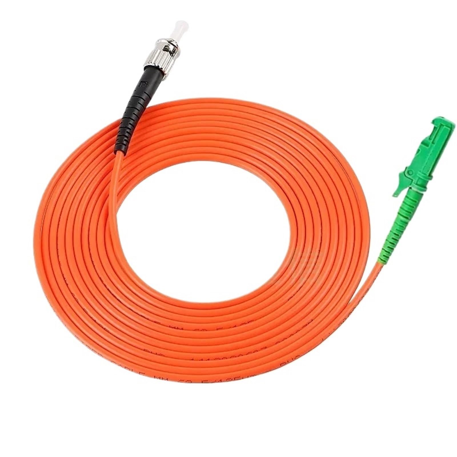 Cordon de raccordement Fibre Optique multimode simplex E2000A-ST 1-10 m(40m 1pc OM2)